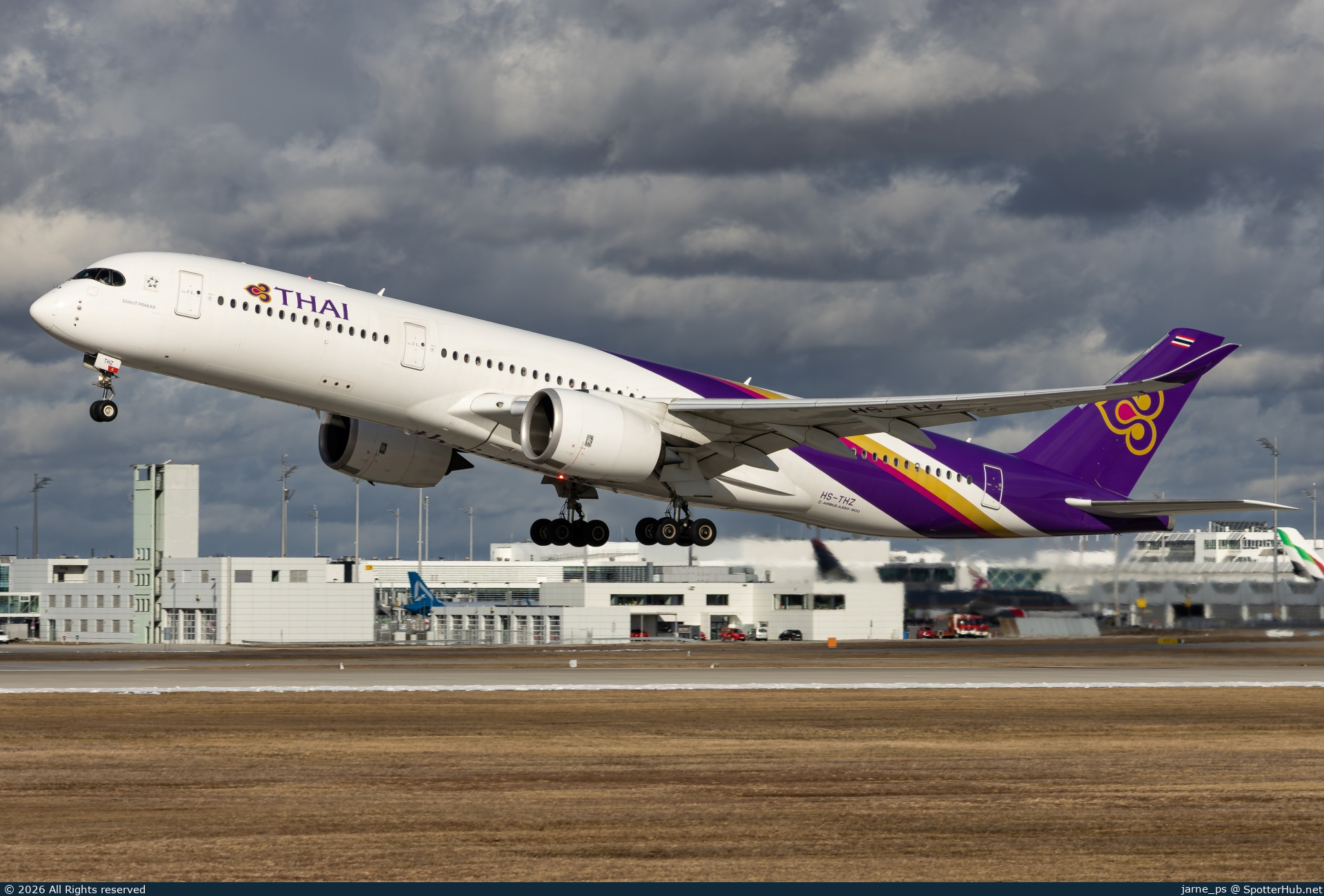 Photo of HS-THZ - Airbus A350-941 operated by Thai Airways International