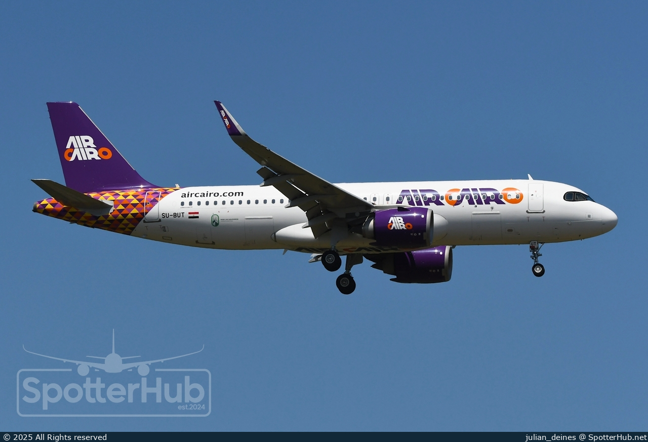 Photo of SU-BUT - Airbus A320-251N operated by Air Cairo