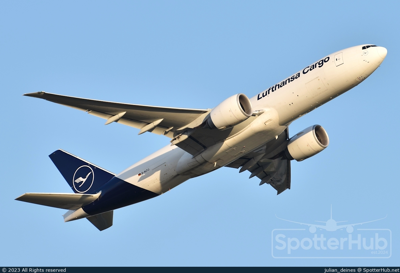 Photo of D-ALFJ - Boeing 777-F1H operated by Lufthansa Cargo