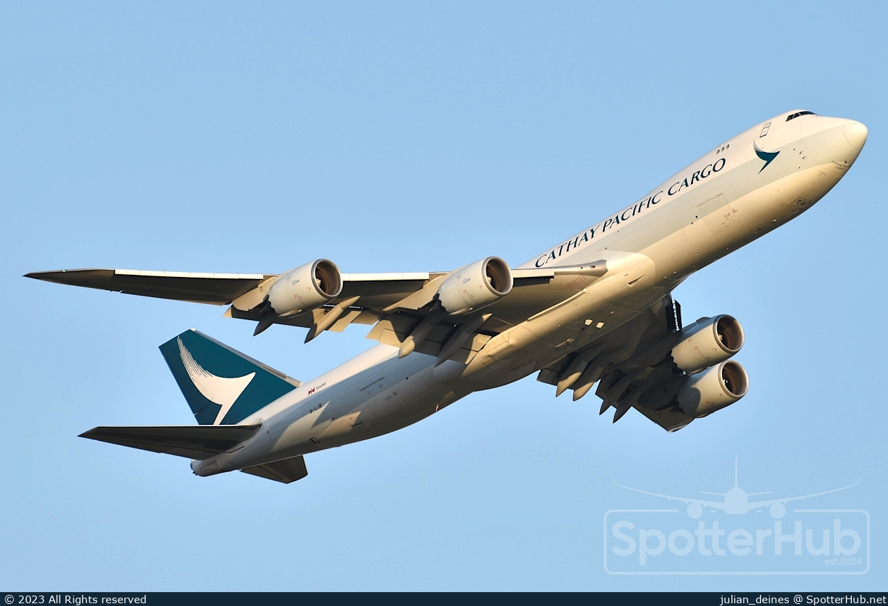 Photo of B-LJB - Boeing 747-867F operated by Cathay Pacific Cargo
