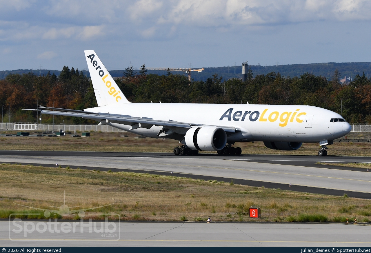 Photo of D-AALU - Boeing 777-F1H operated by AeroLogic
