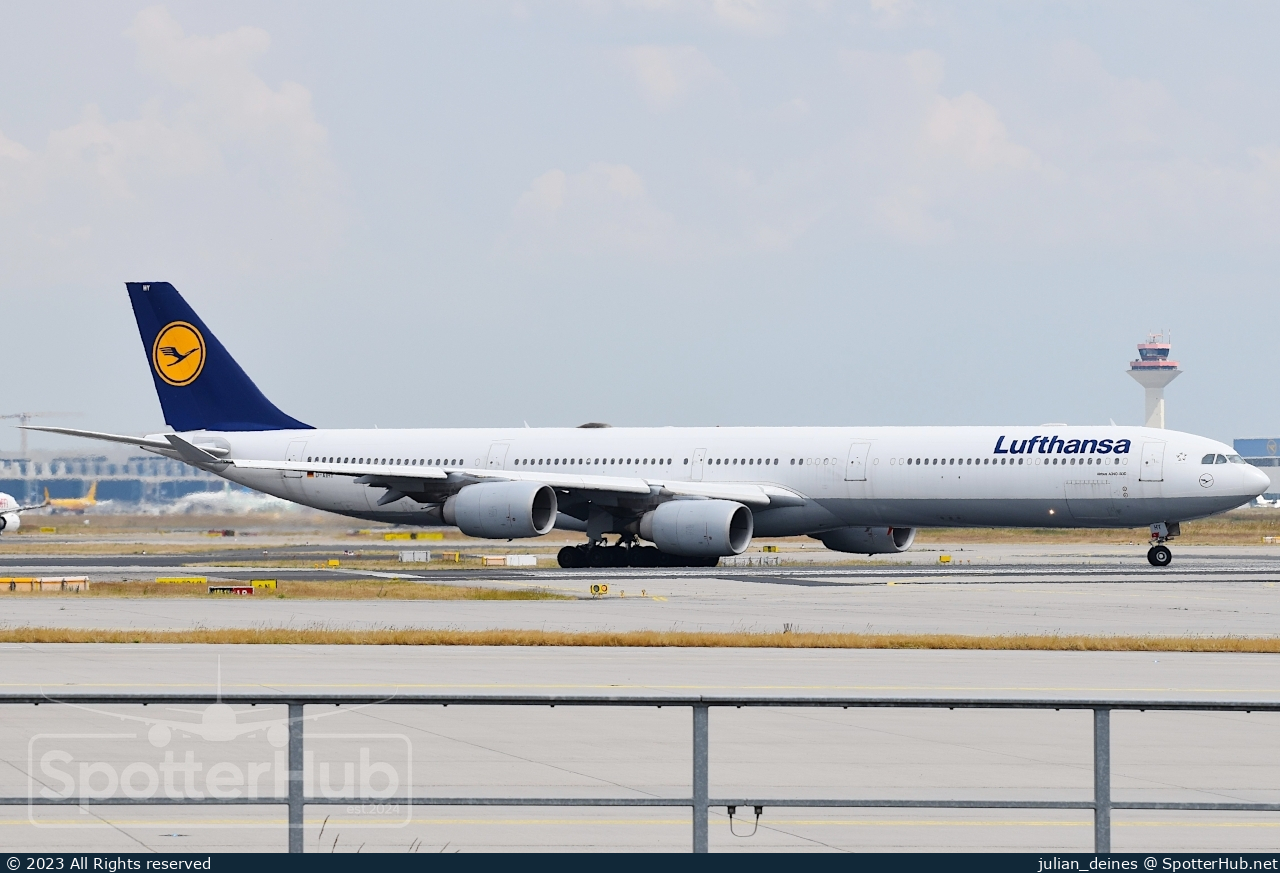 Photo of D-AIHY - Airbus A340-642 operated by Lufthansa