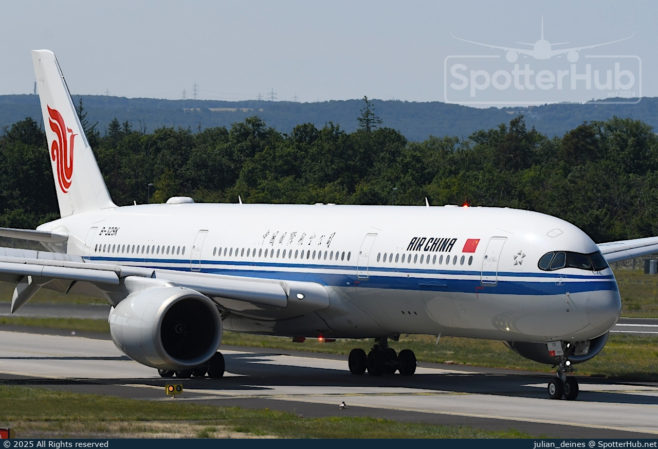 Photo of B-329K - Airbus A350-941 operated by Air China