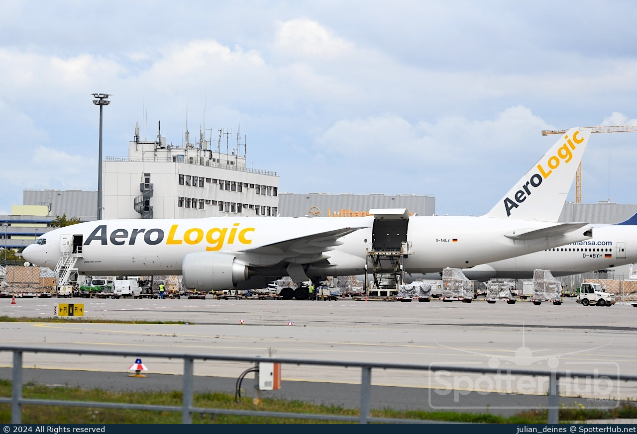 Photo of D-AALV - Boeing 777-F operated by AeroLogic