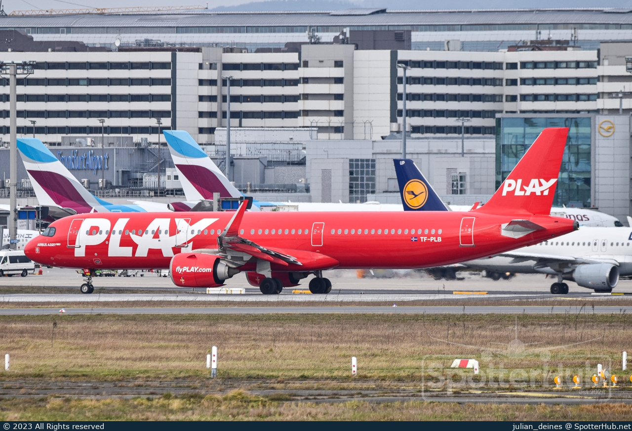 Photo of TF-PLB - Airbus A321-251N operated by PLAY