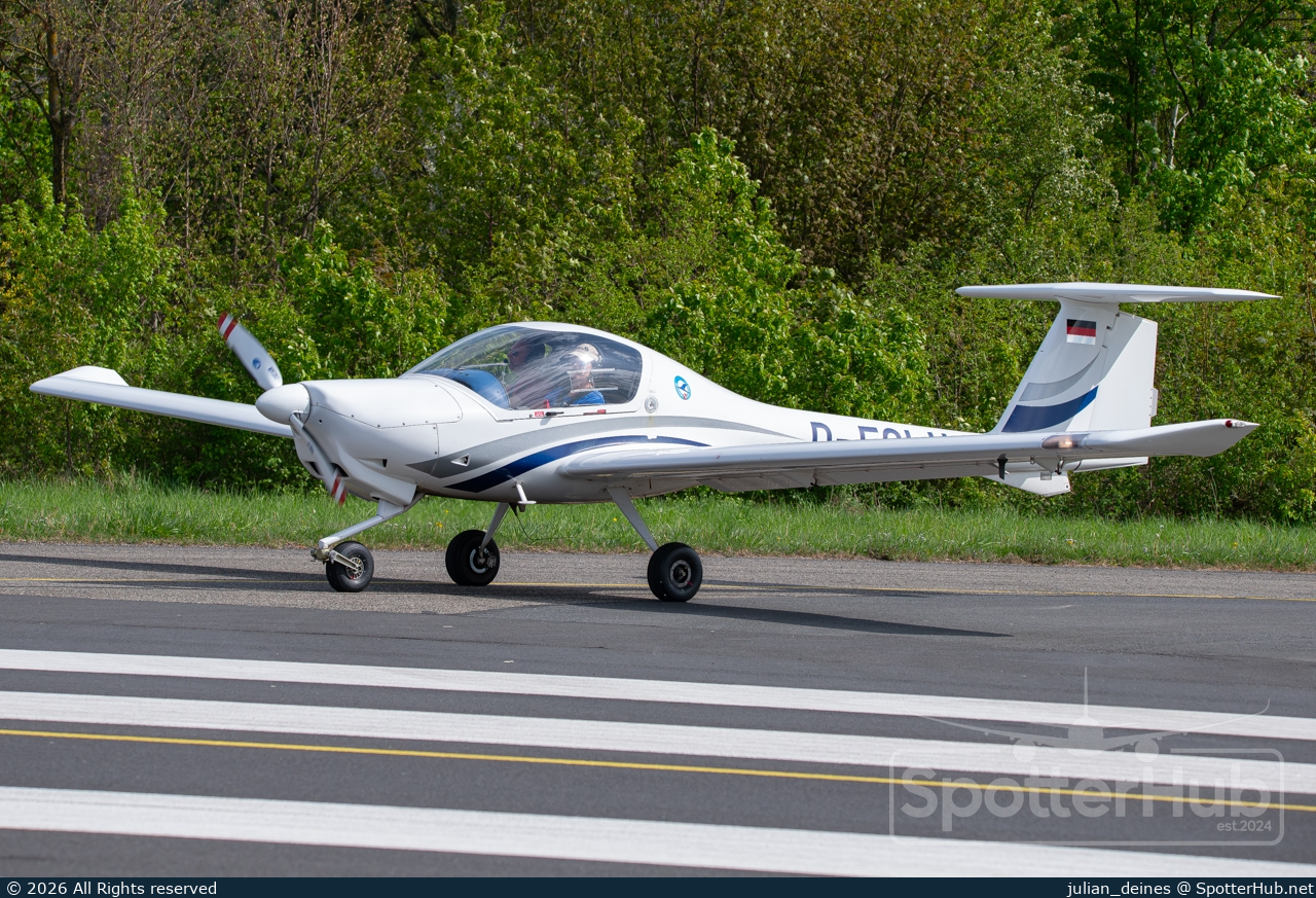 Photo of D-ECLU - Diamond DA20-A1 Katana operated by Luftfahrtverein Mainz