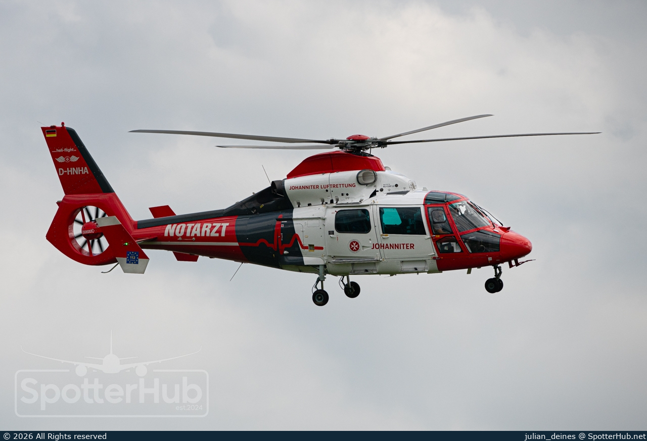 Photo of D-HNHA - Aérospatiale AS365N3 Dauphin 2 operated by Johanniter Luftrettung (opb Heli-Flight)