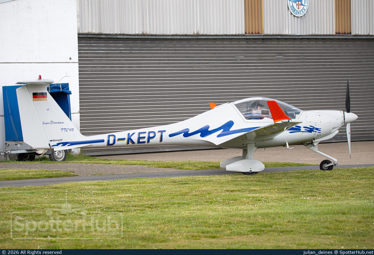 Photo of D-KEPT - Diamond HK36TTC Super Dimona operated by Aero-Club Koblenz