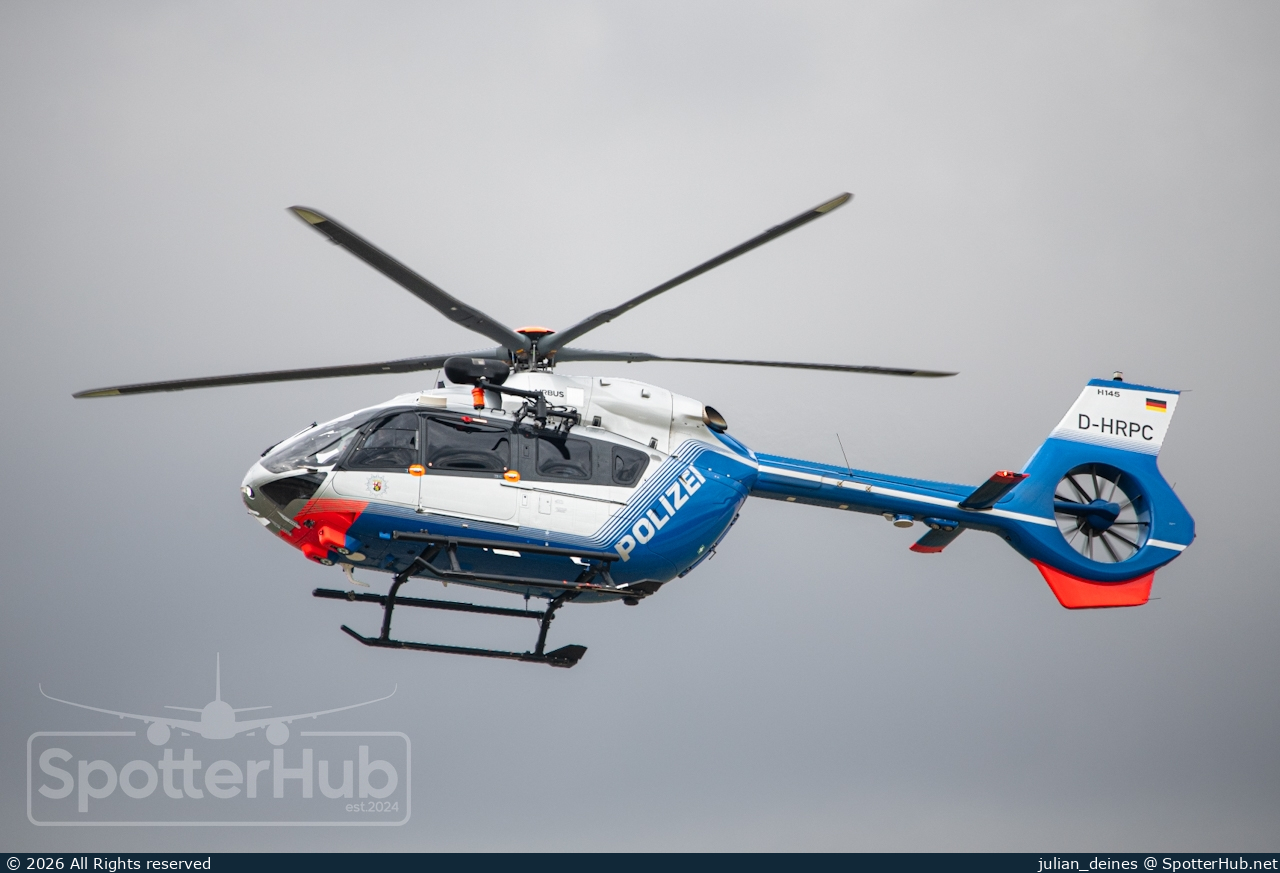 Photo of D-HRPC - Airbus Helicopters H145 operated by German Police - Hubschrauberstaffel Rheinland-Pfalz