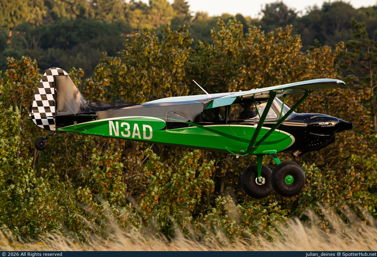 Photo of N3AD - Cub Crafters CC19-215 XCub operated by Private