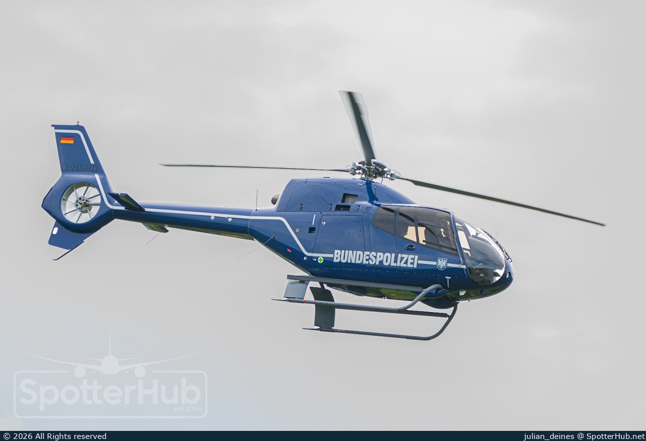Photo of D-HSHD - Eurocopter EC120B Colibri operated by German Police - Bundespolizei