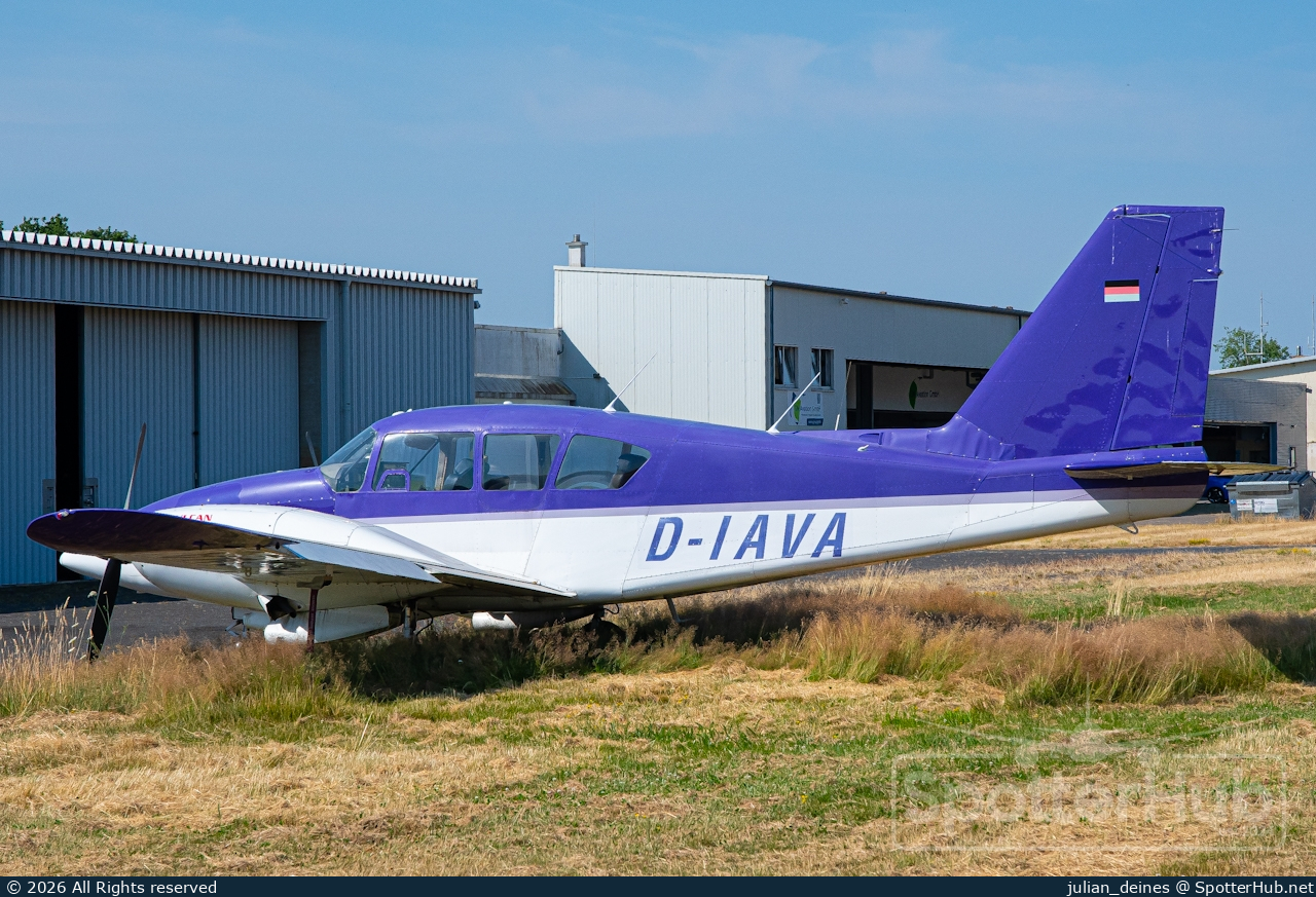 Photo of D-IAVA - Piper PA-23-250 Aztec E operated by Vulcan Airservice