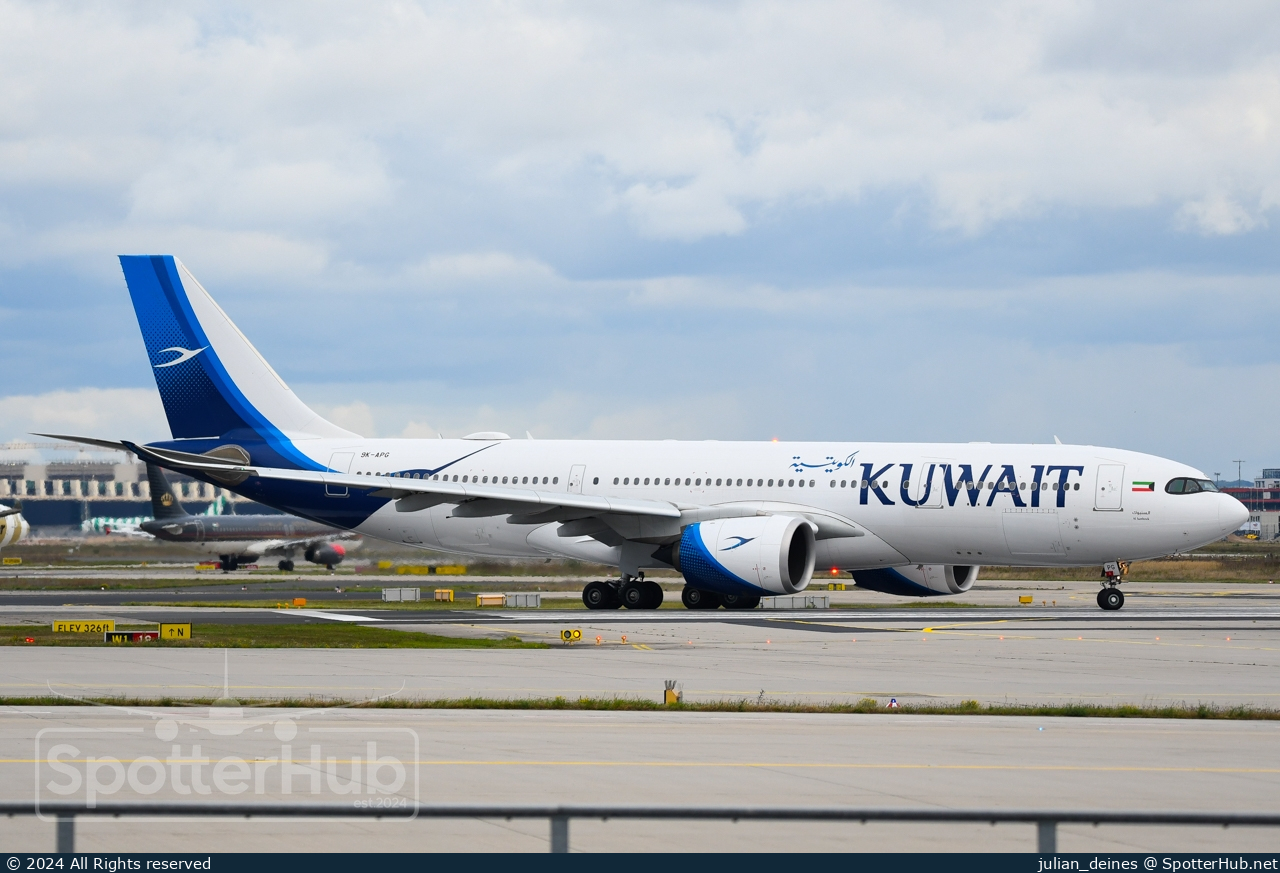 Photo of 9K-APG - Airbus A330-841 operated by Kuwait Airways