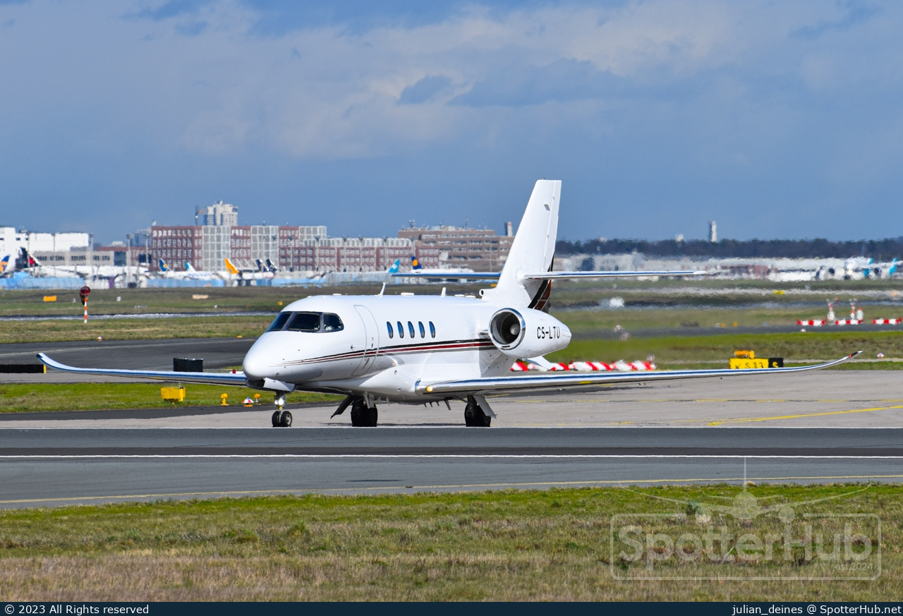 Photo of CS-LTU - Cessna 680A Citation Latitude operated by NetJets Europe