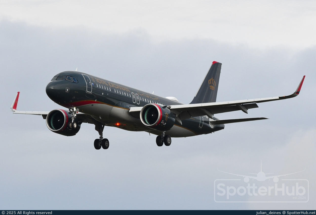 Photo of JY-RAF - Airbus A320-271N operated by Royal Jordanian Airlines