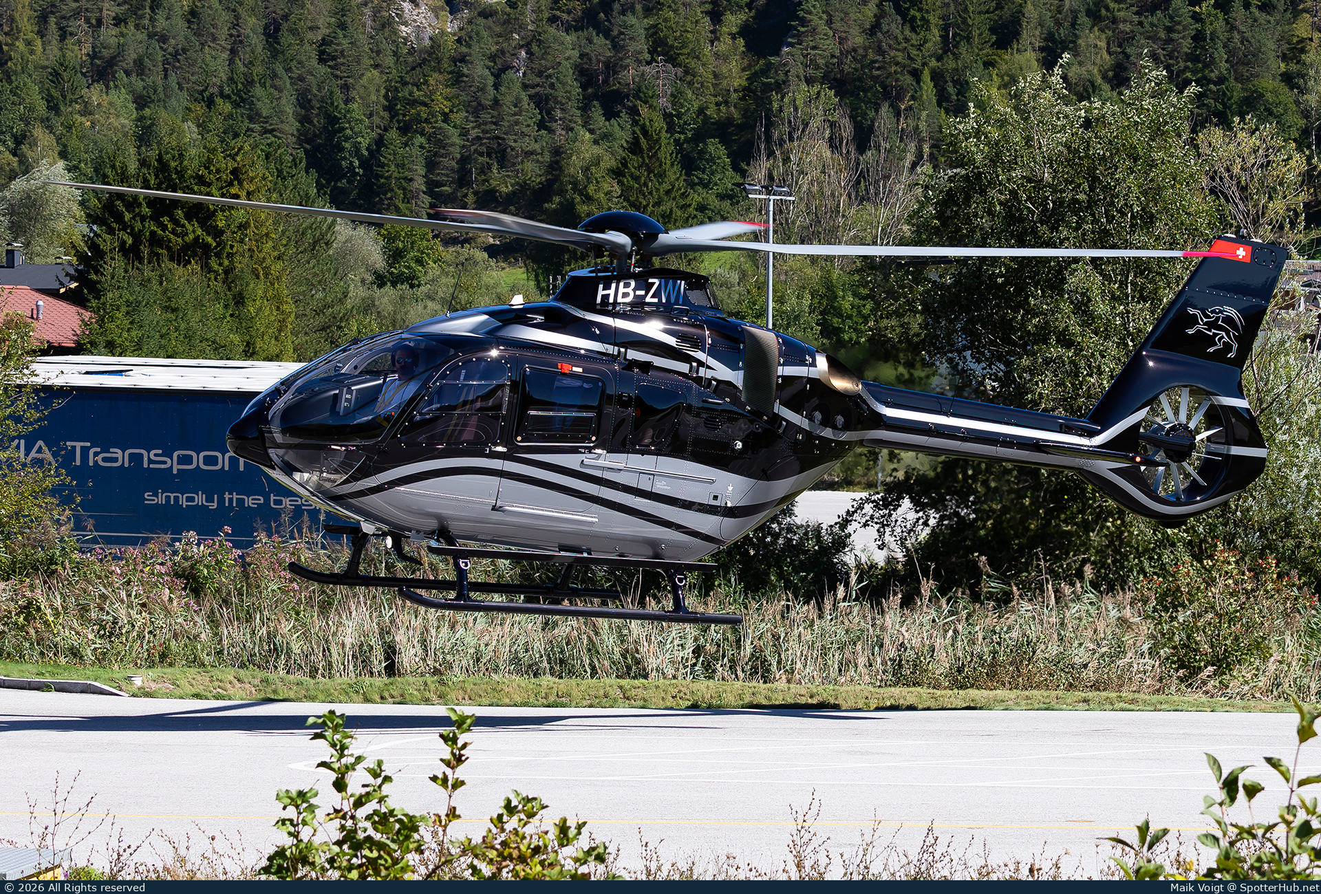 Photo of HB-ZWI - Airbus Helicopters H135 operated by Calanda Wings