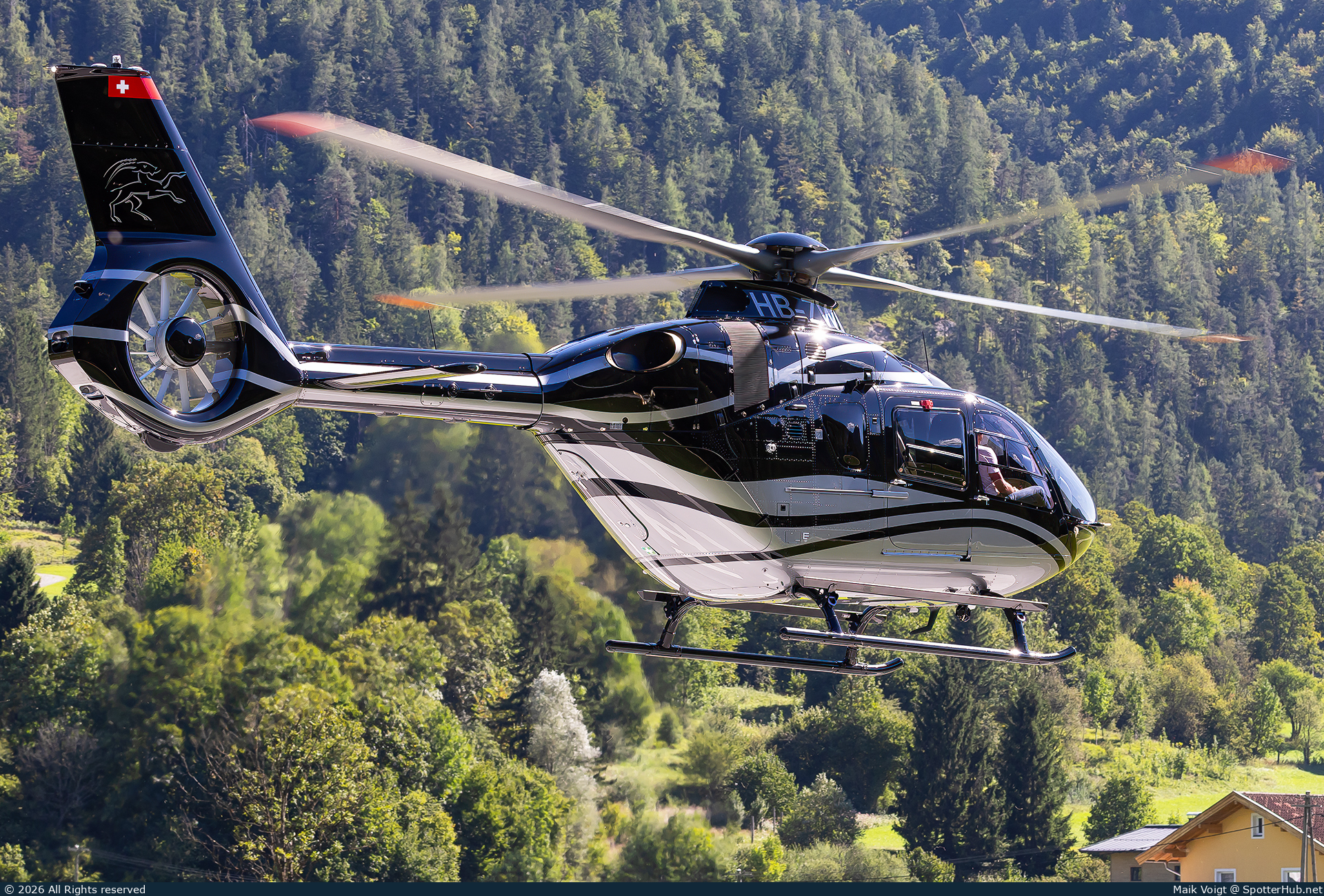 Photo of HB-ZWI - Airbus Helicopters H135 operated by Calanda Wings