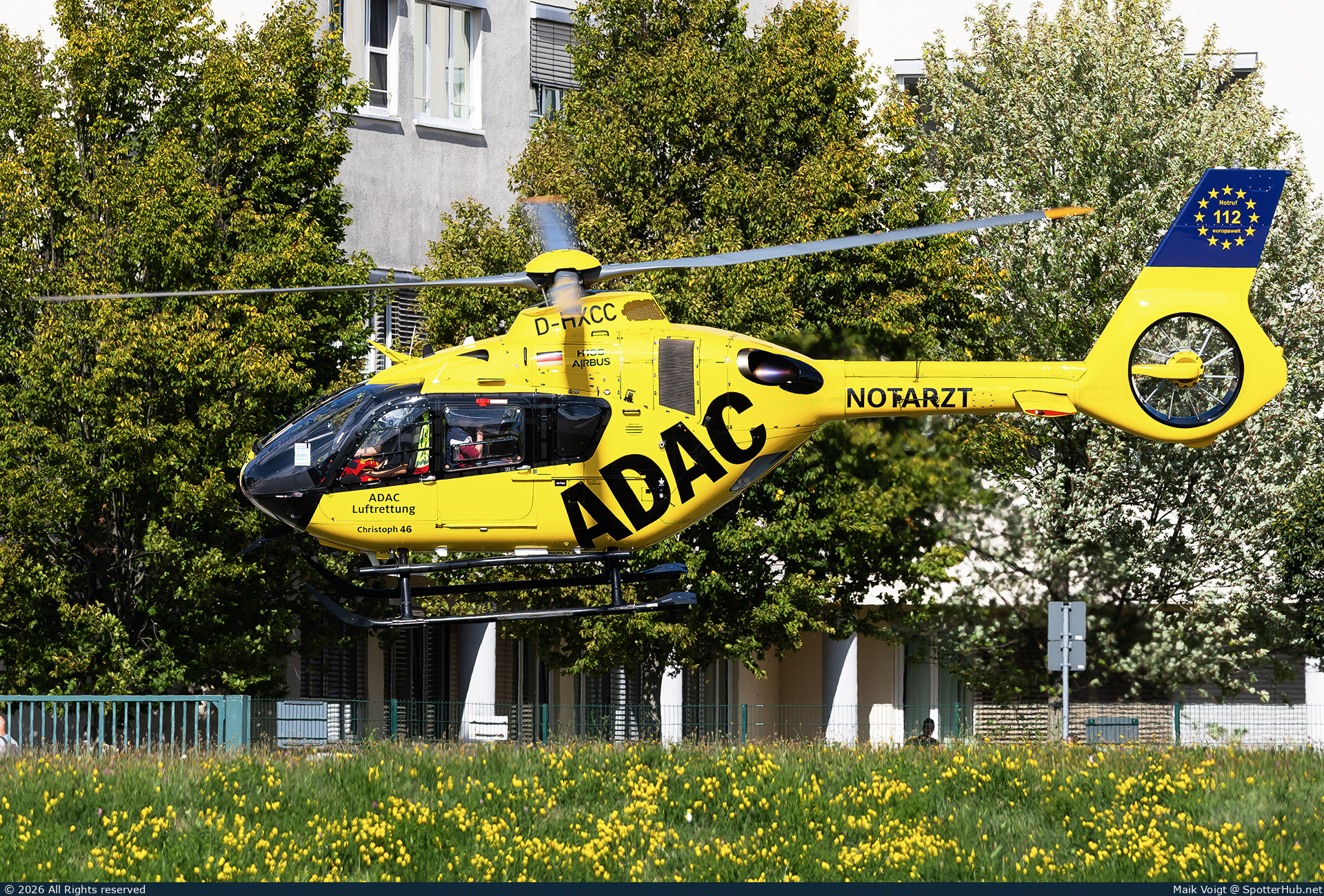 Photo of D-HXCC - Airbus Helicopters H135 operated by ADAC Luftrettung