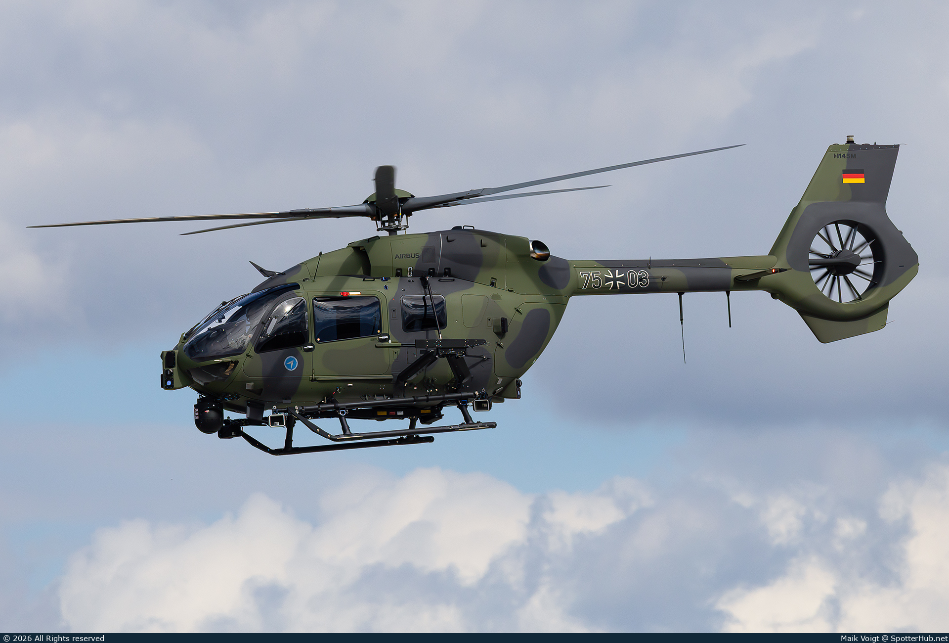 Photo of 75+03 - Airbus Helicopters H145M operated by German Army