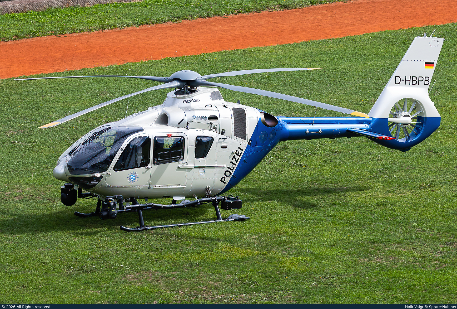 Photo of D-HBPB - Eurocopter EC135 P3 operated by German Police - Hubschrauberstaffel Bayern