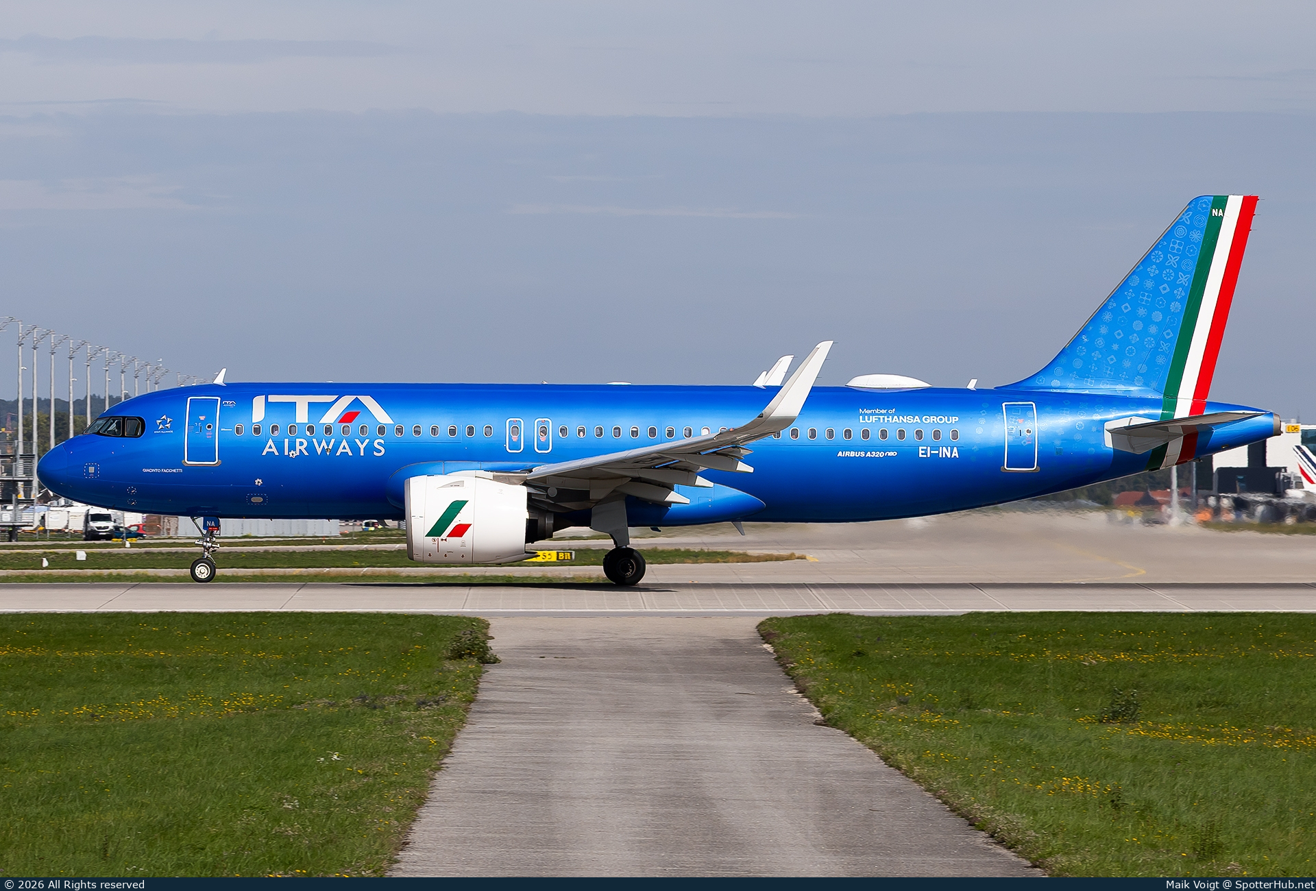 Photo of EI-INA - Airbus A320-272N operated by ITA Airways