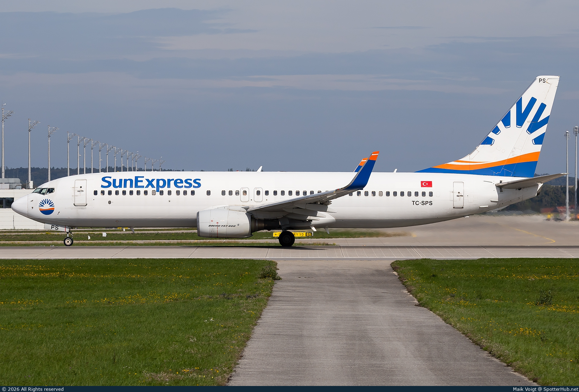 Photo of TC-SPS - Boeing 737-82R operated by SunExpress