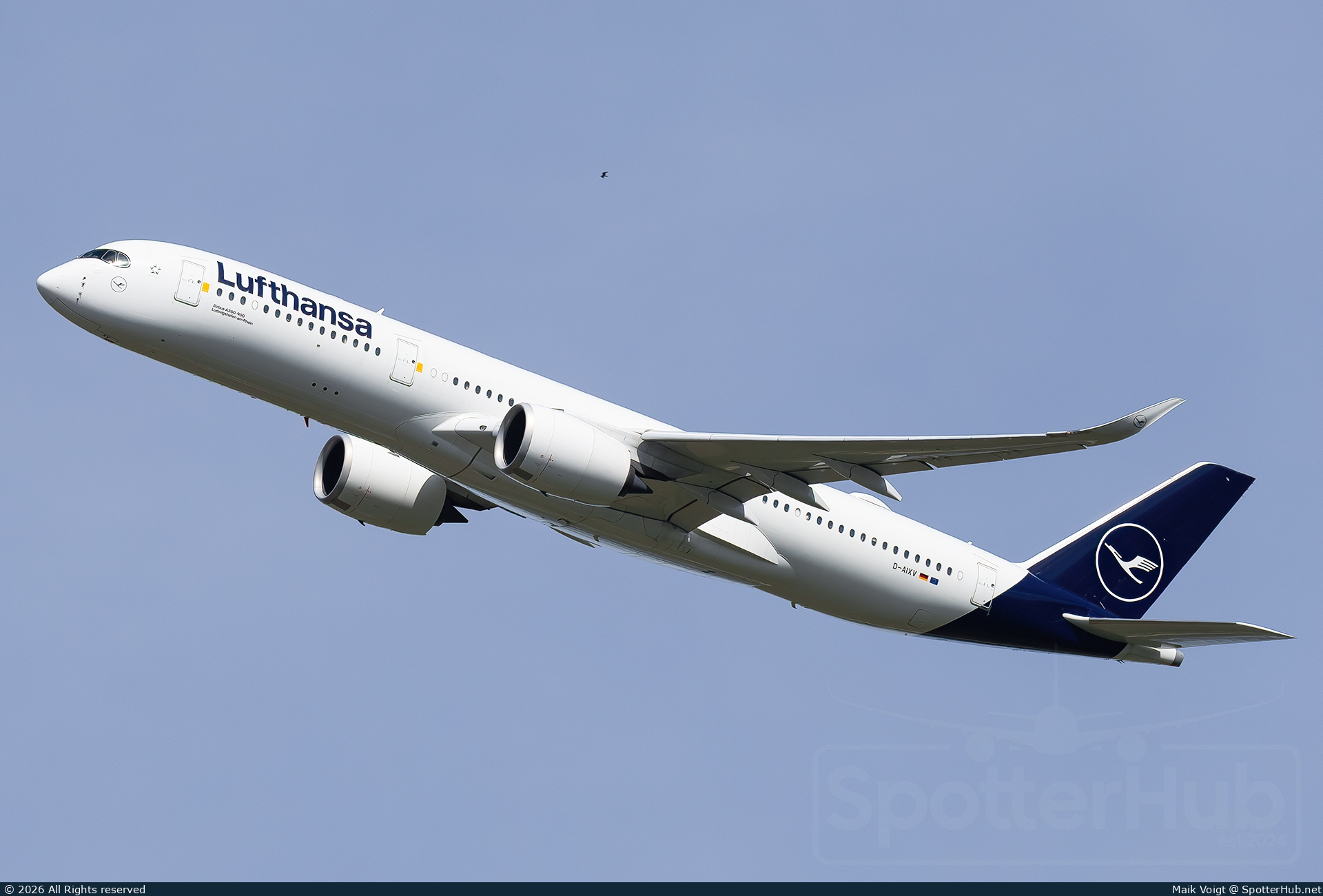 Photo of D-AIXV - Airbus A350-941 operated by Lufthansa