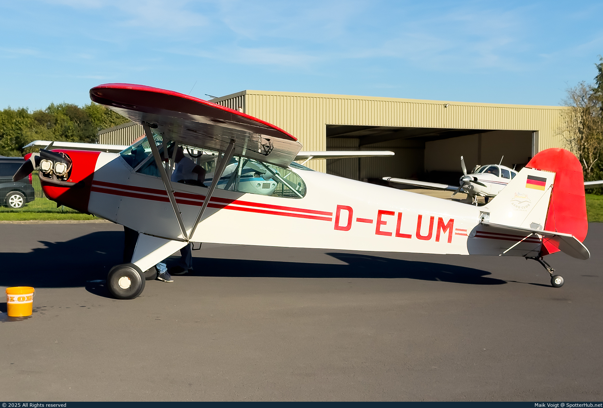 Photo of D-ELUM - Piper J-3C-85 Cub operated by Aero-Club Coburg