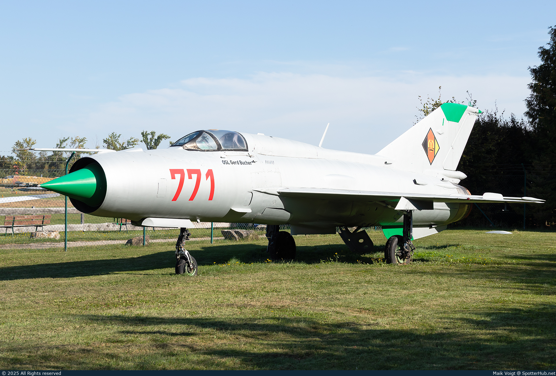 Photo of 771 - Mikoyan-Gurevich MiG-21SPS Fishbed-F operated by German Democratic Republic Air Force