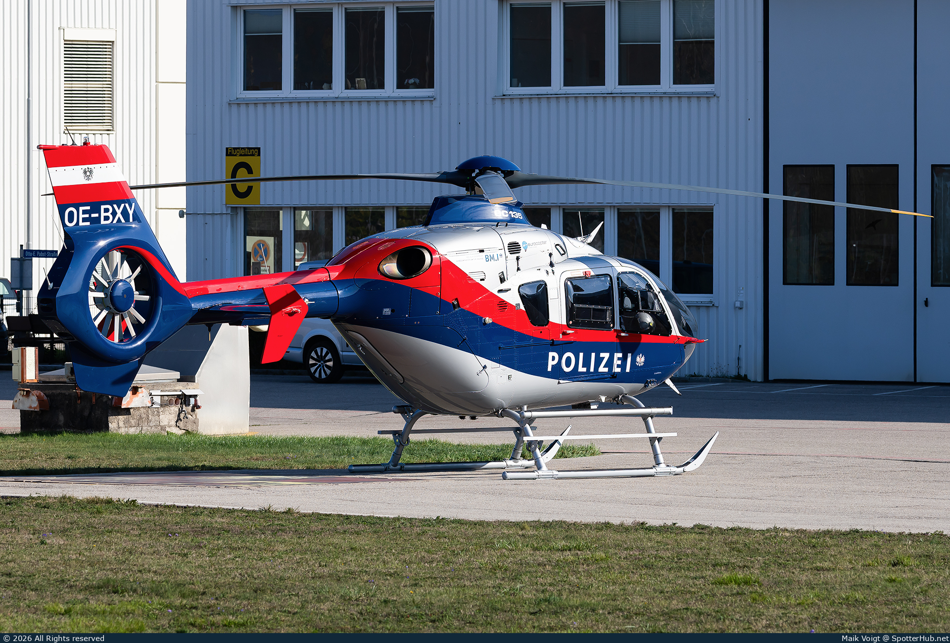 Photo of OE-BXY - Eurocopter EC135 P2+ operated by Austrian Police - Flugpolizei