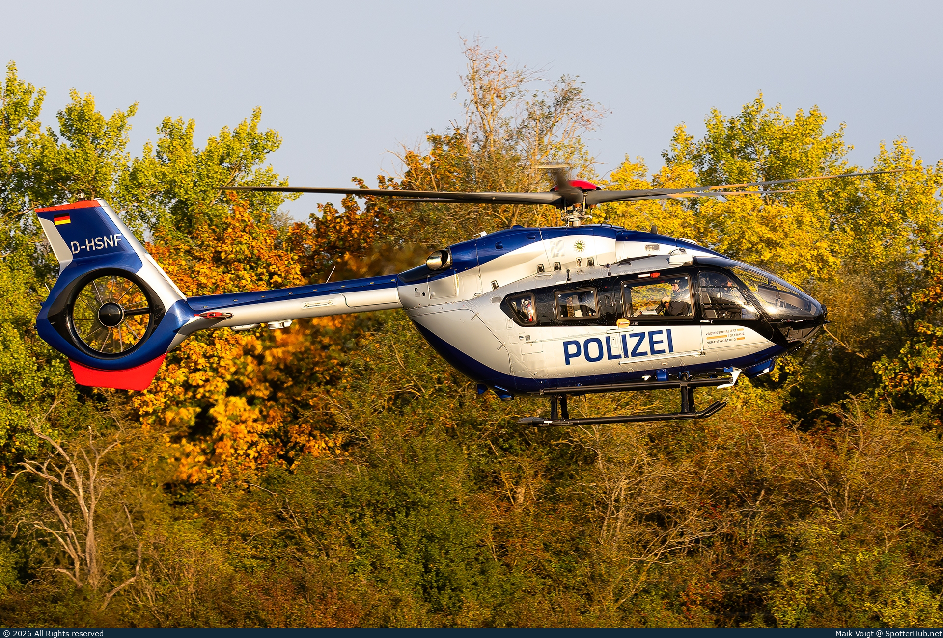 Photo of D-HSNF - Airbus Helicopters H145 operated by German Police - Hubschrauberstaffel Sachsen