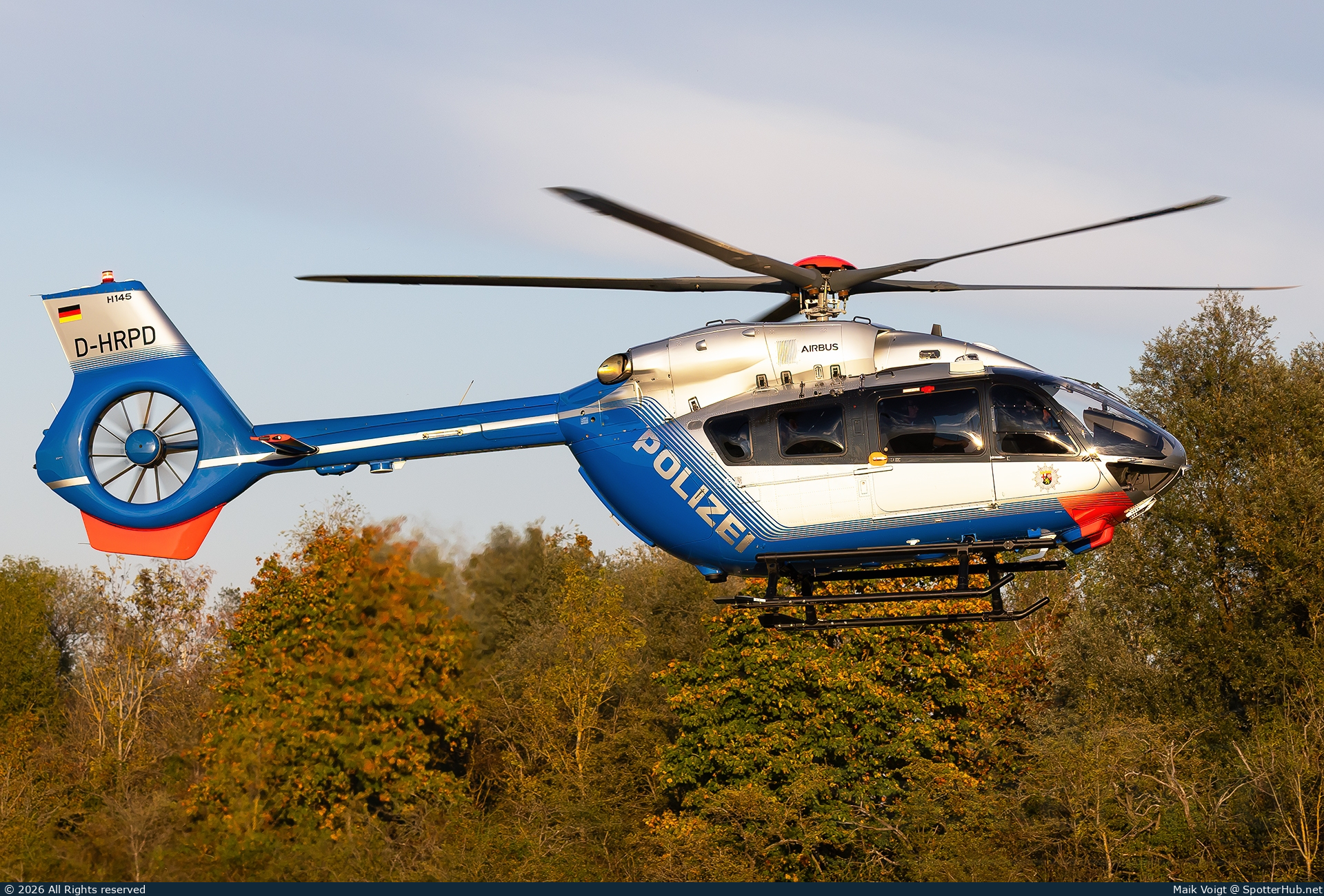 Photo of D-HRPD - Airbus Helicopters H145 operated by German Police - Hubschrauberstaffel Rheinland-Pfalz