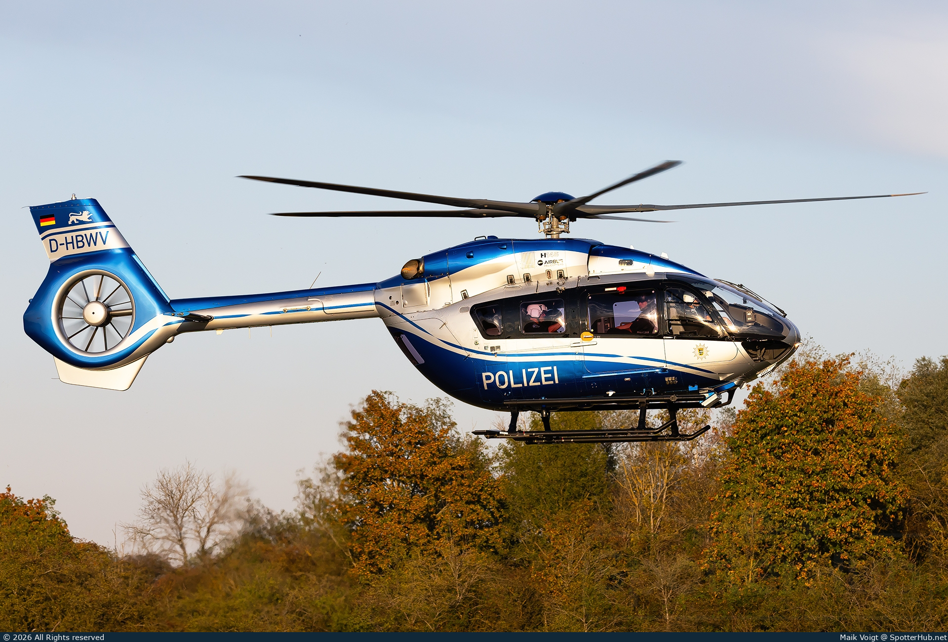 Photo of D-HBWV - Airbus Helicopters H145 operated by German Police - Hubschrauberstaffel Baden-Württemberg