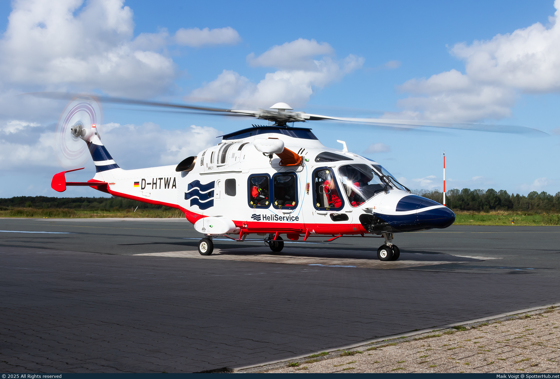 Photo of D-HTWA - Leonardo AW169 operated by Heli Service International