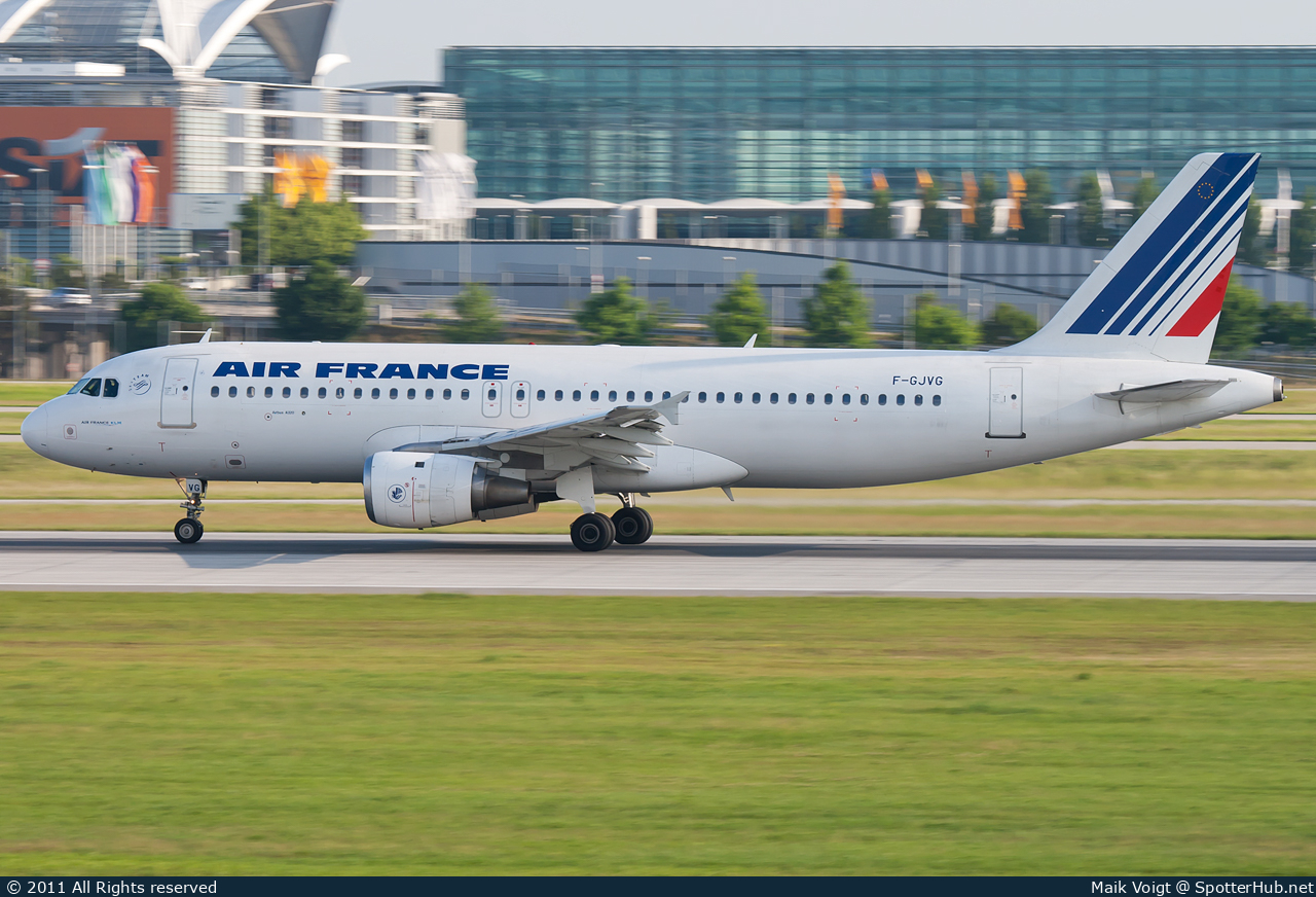 Photo of F-GJVG - Airbus A320-211 operated by Air France
