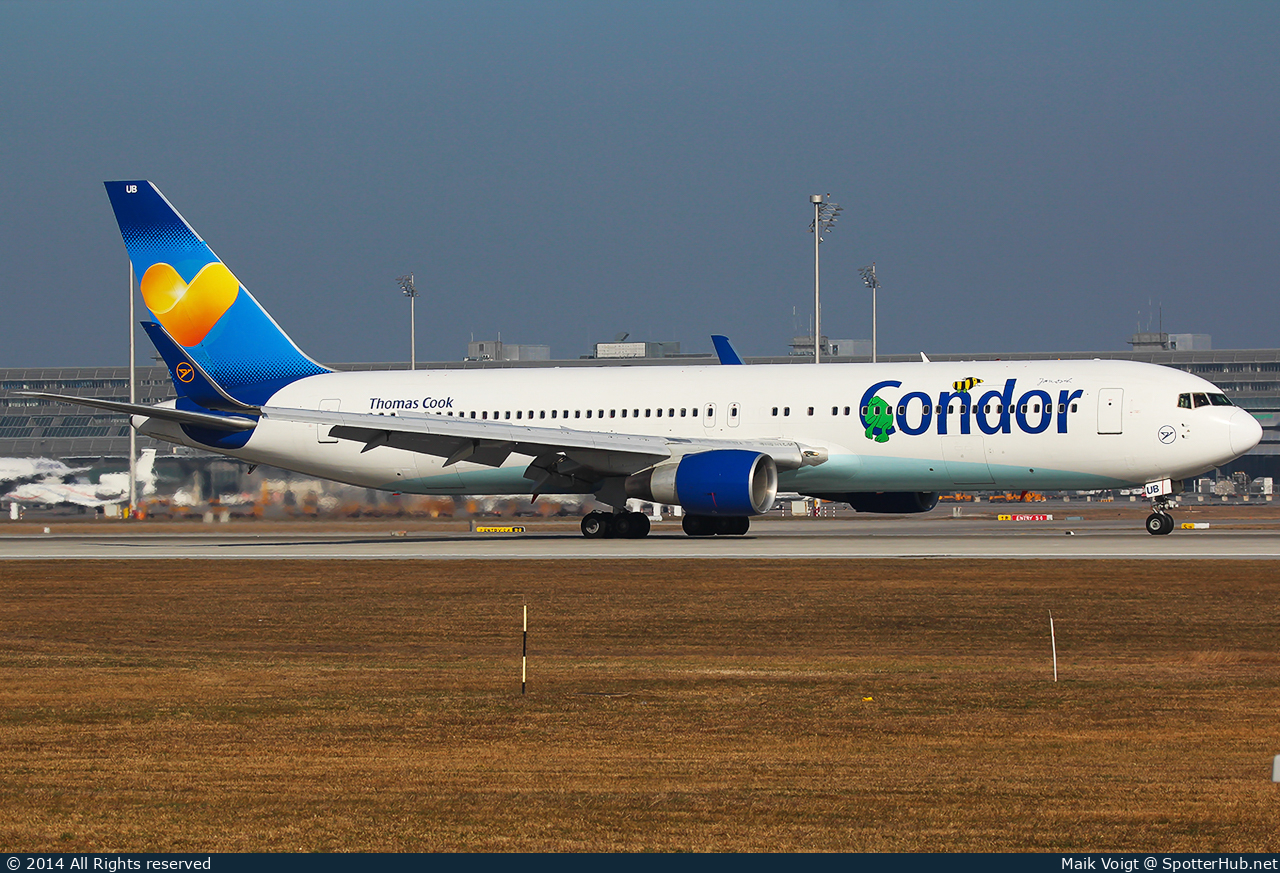 Photo of D-ABUB - Boeing 767-330(ER) operated by Condor