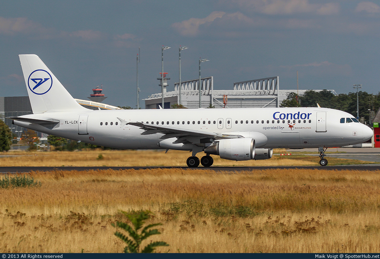 Photo of YL-LCK - Airbus A320-214 operated by Condor (opb SmartLynx Airlines)