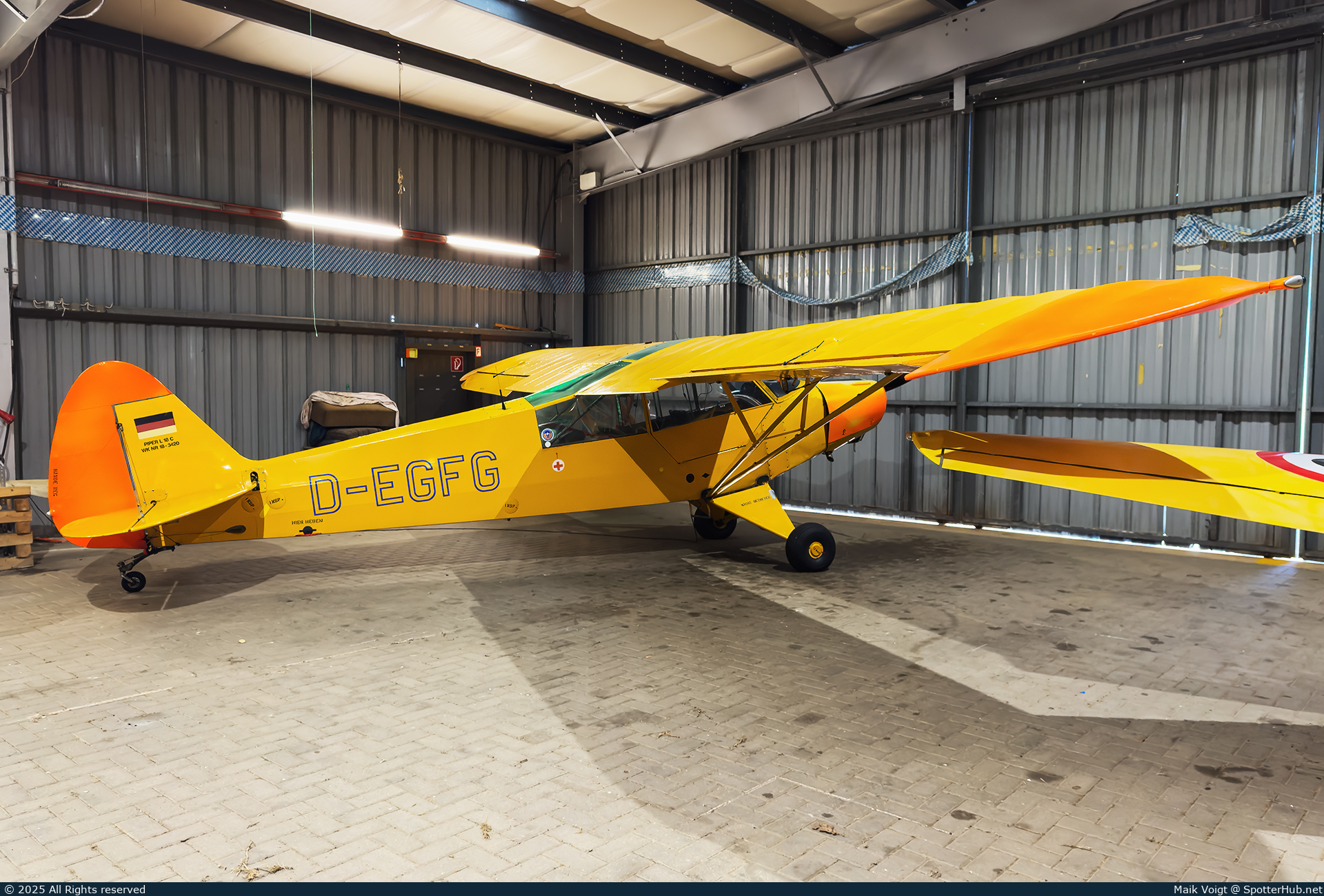 Photo of D-EGFG - Piper L-18C Super Cub operated by Sportfluggruppe Nordholz/Cuxhaven