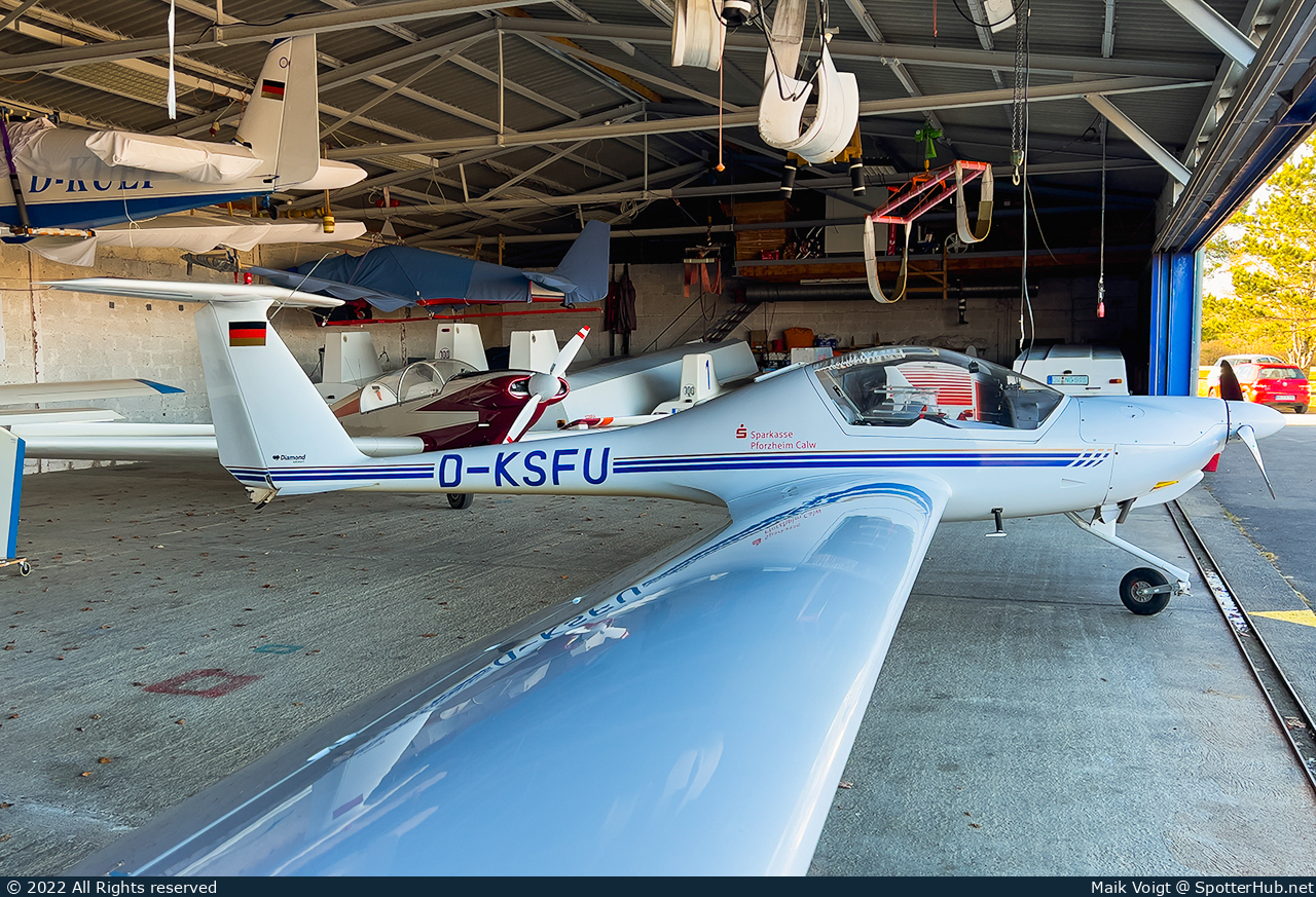 Photo of D-KSFU - Diamond HK36TC Super Dimona operated by Flugsportvereinigung Wächtersberg