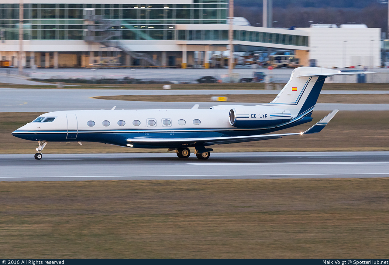 Photo of EC-LYK - Gulfstream G650 operated by Gestair Private Jets
