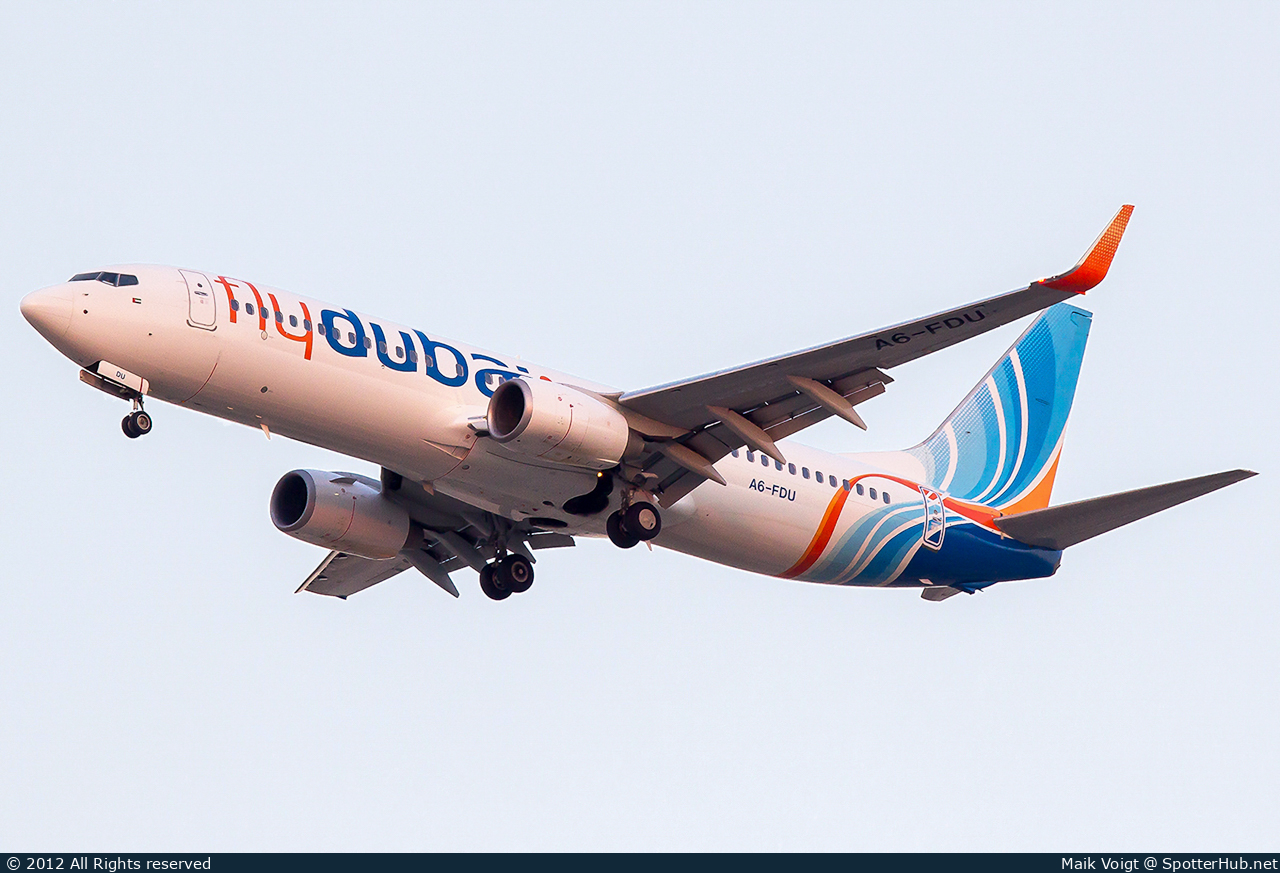 Photo of A6-FDU - Boeing 737-8KN operated by flydubai