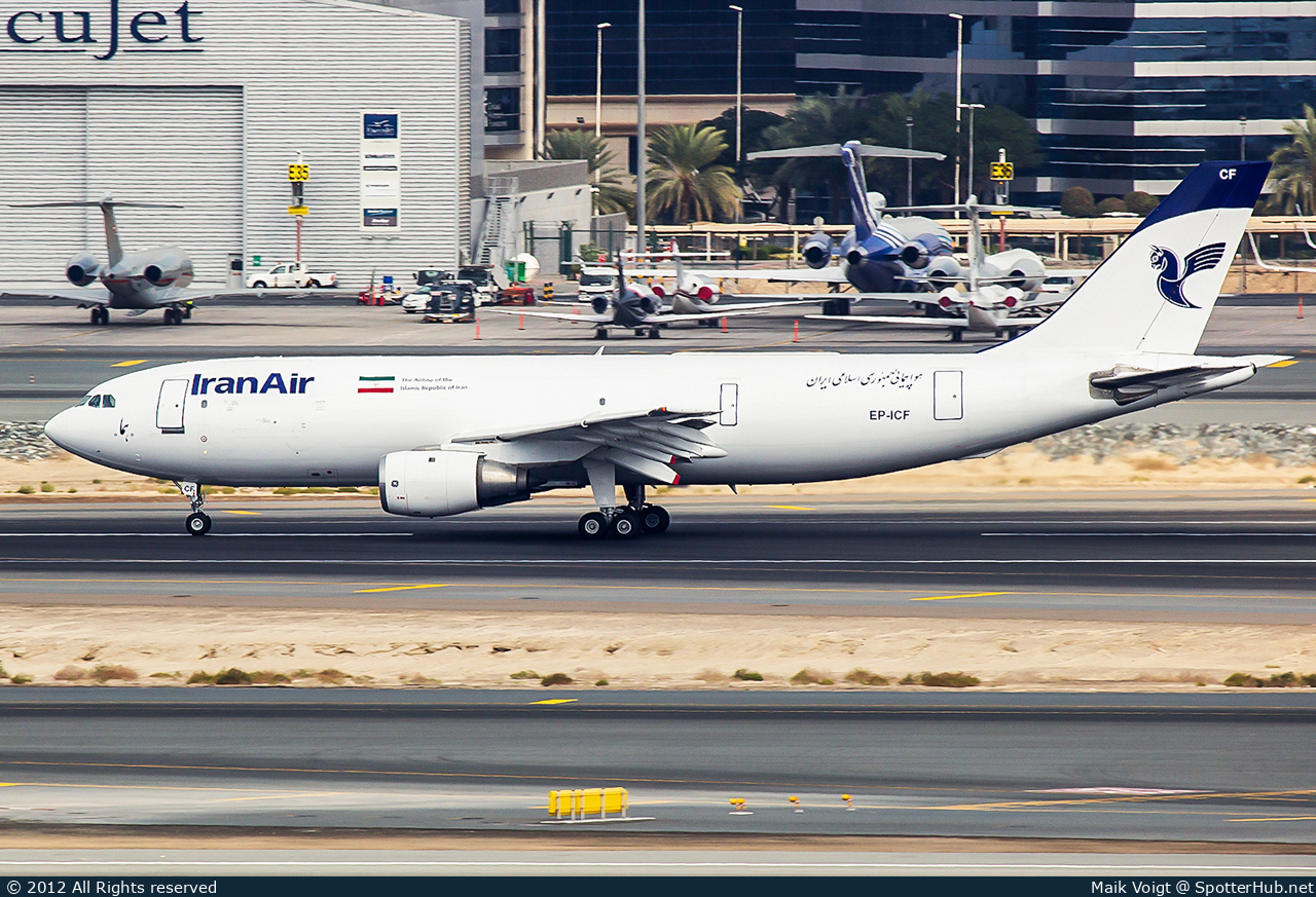 Photo of EP-ICF - Airbus A300B4-203(F) operated by Iran Air Cargo