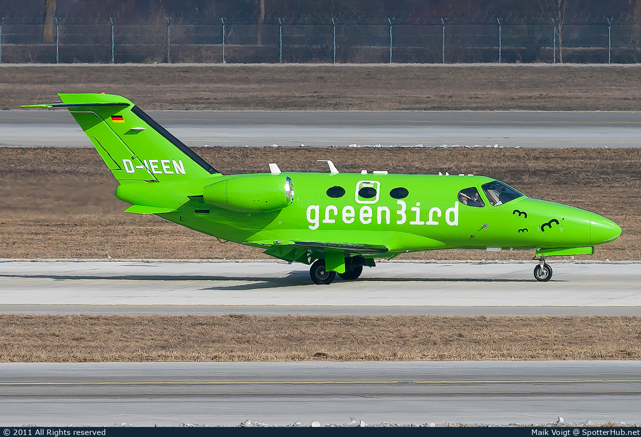 Photo of D-IEEN - Cessna 510 Citation Mustang operated by Greenbird