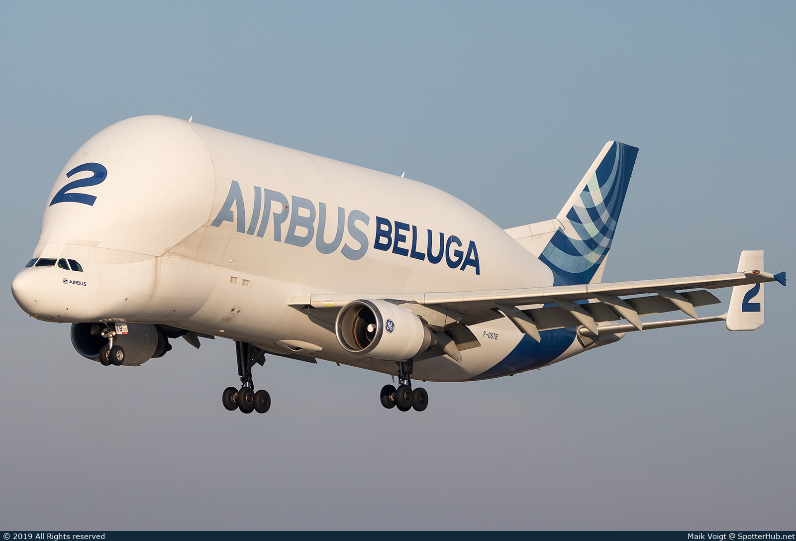 Photo of F-GSTB - Airbus A300-608ST Beluga operated by Airbus Transport International