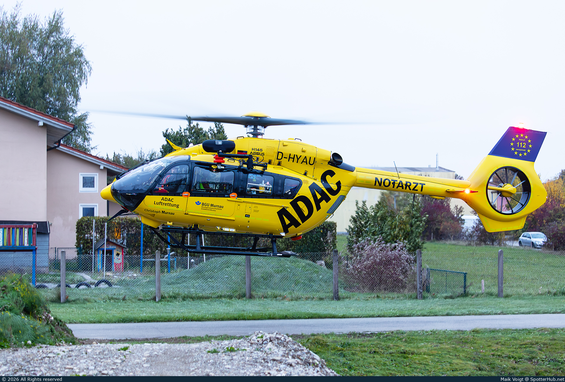 Photo of D-HYAU - Airbus Helicopters H145 operated by ADAC Luftrettung
