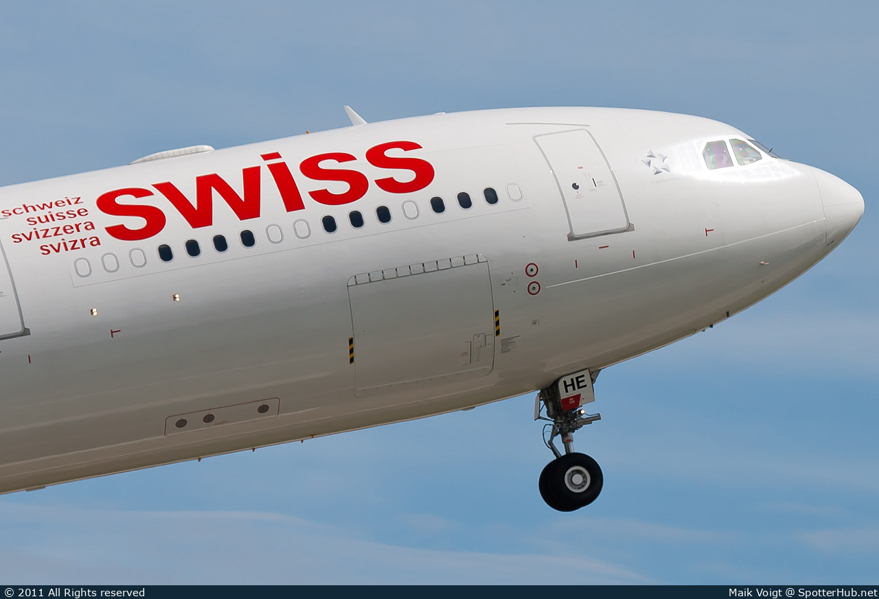 Photo of HB-JHE - Airbus A330-343 operated by Swiss International Air Lines