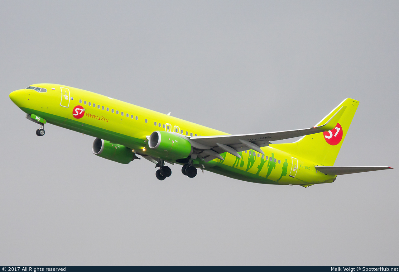 Photo of VQ-BMG - Boeing 737-8LP operated by S7 Airlines