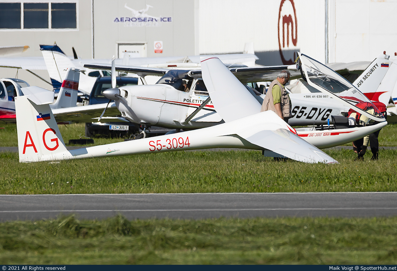 Photo of S5-3094 - DG Flugzeugbau DG-300 Elan operated by Šaleški aeroklub