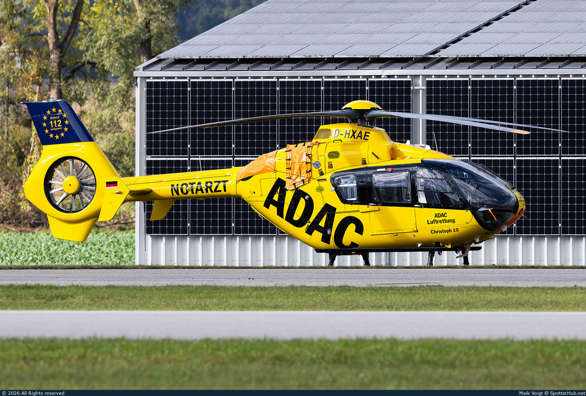 Photo of D-HXAE - Eurocopter EC135 P2+ operated by ADAC Luftrettung