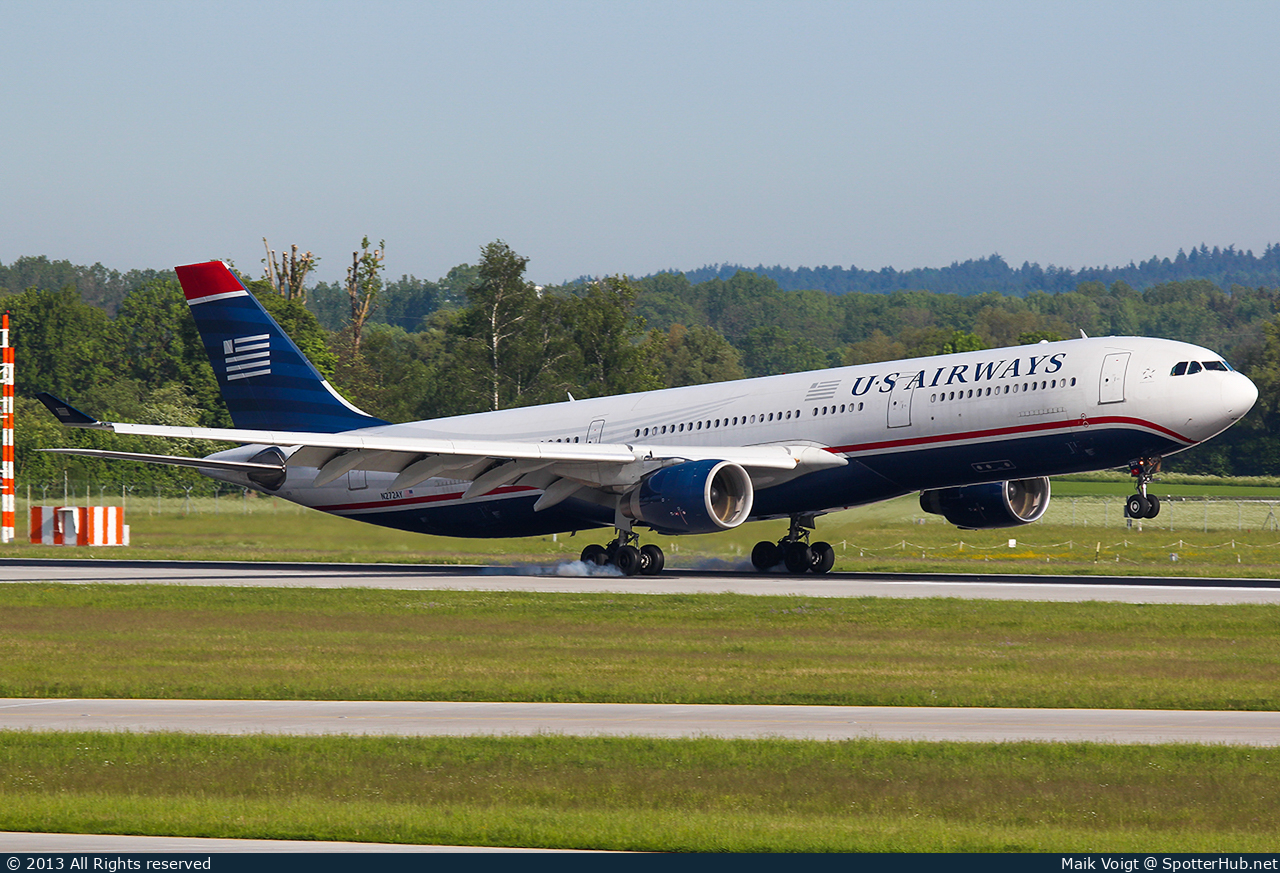 Photo of N272AY - Airbus A330-323 operated by US Airways